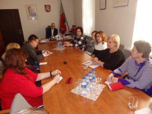 Susitikimas su meru E.Pilypaičiu