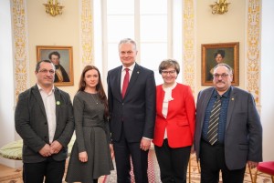 Prezidentas su Kazlų Rūdos bendruomeniečiais