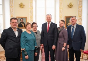 Prezidentas su Šakių bendruomeniečiais