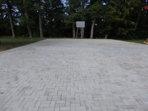 Sutvarkyta aikštelė