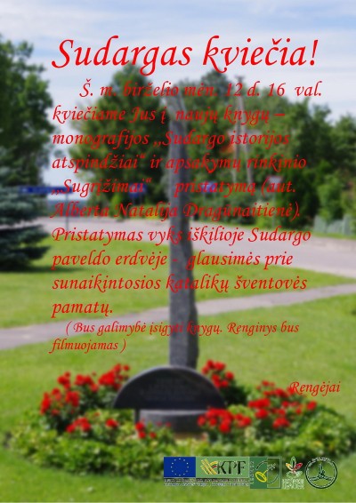 Sudargas kviečia 
